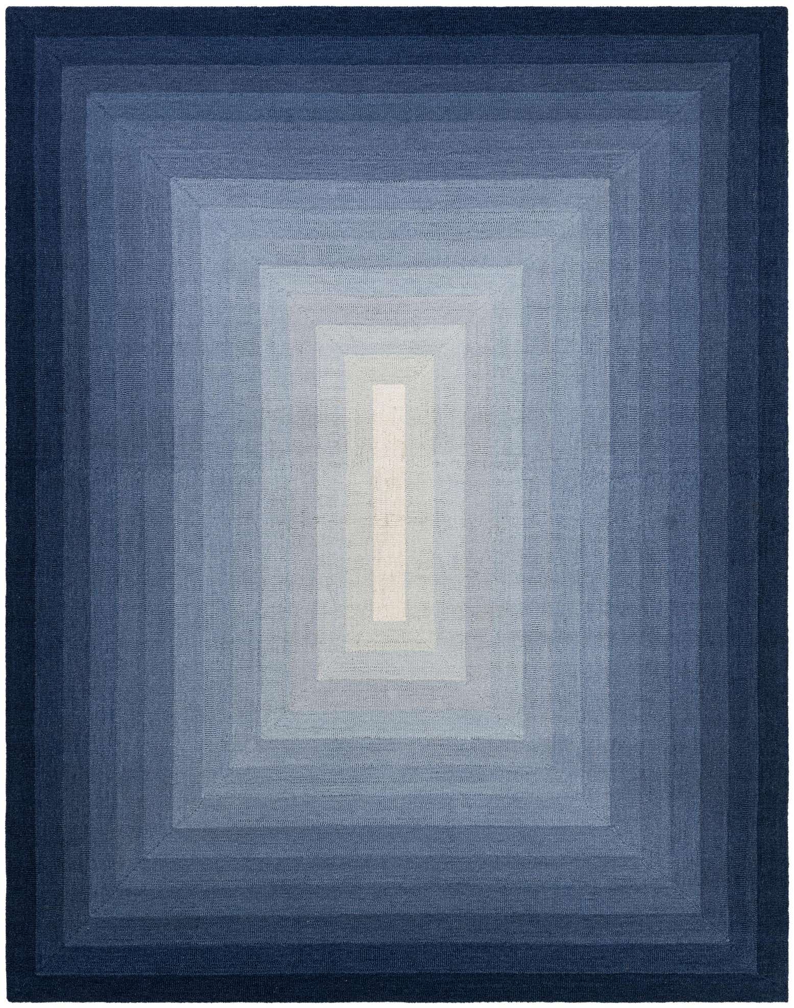 7' 10 x 10' Ombre Wool Rug