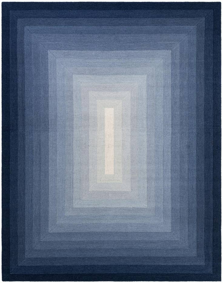 Detail image of 7' 10 x 10' Ombre Wool Rug
