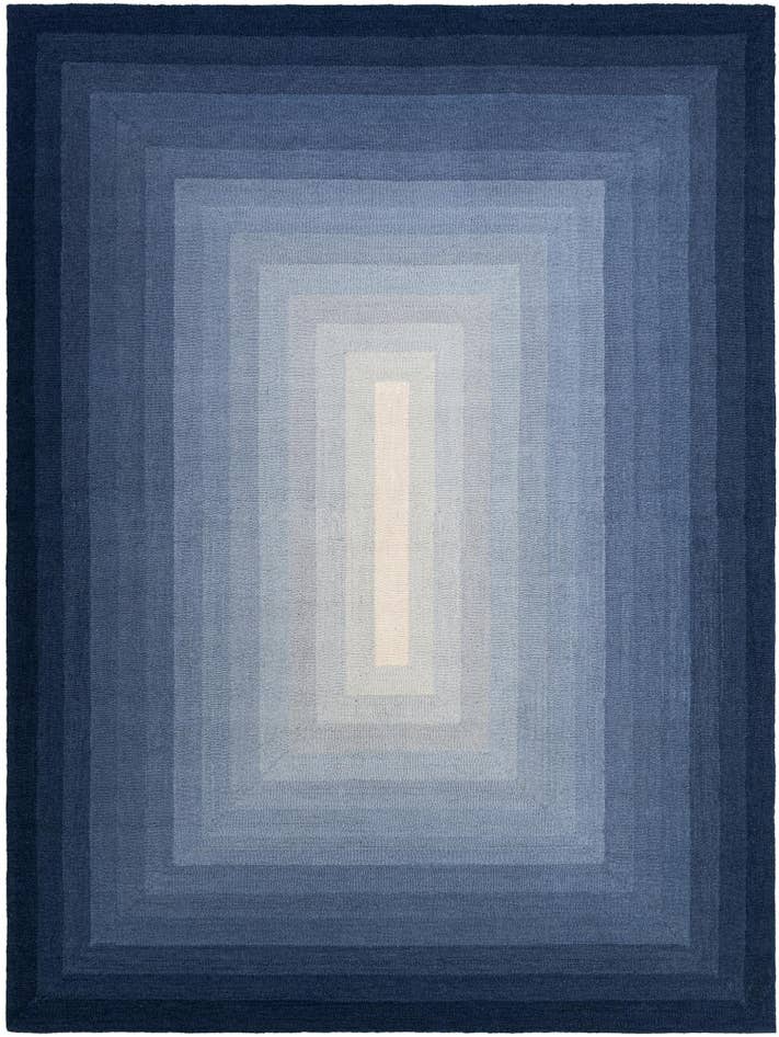 Detail image of 9' x 12' Ombre Wool Rug