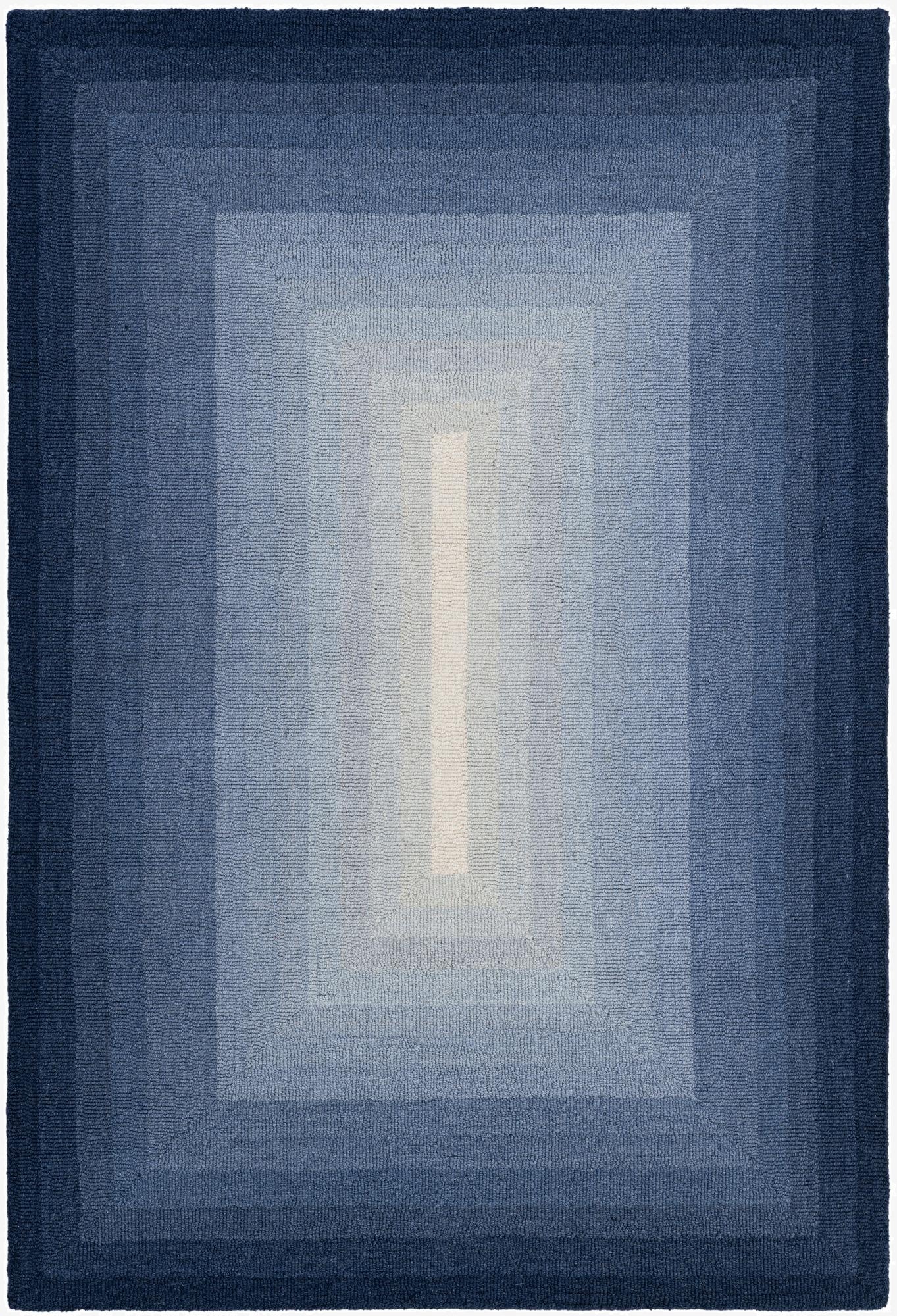 4' 1 x 6' 1 Ombre Wool Rug