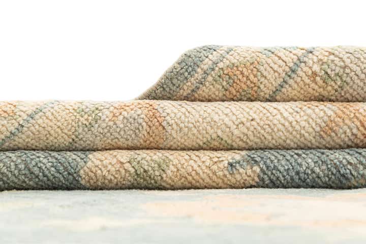8' 7 x 11' 11 Hand Knotted Oushak Rug