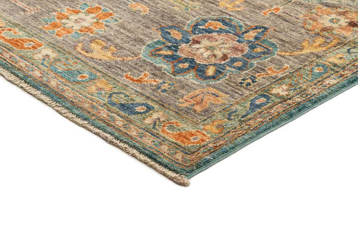 8' 11 x 12' 1 Hand Knotted Oushak Rug