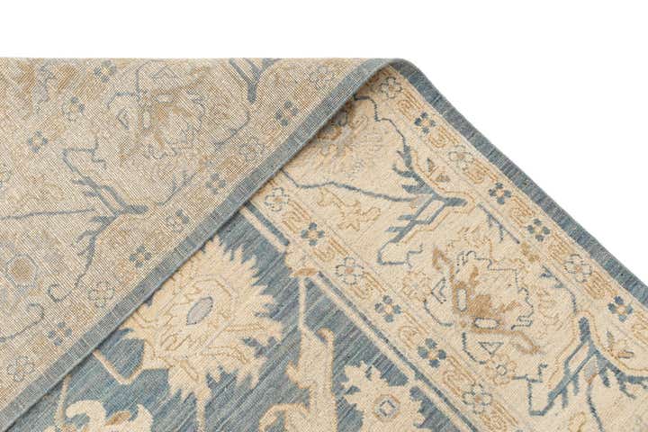 9' 2 x 12' 2 Hand Knotted Oushak Rug