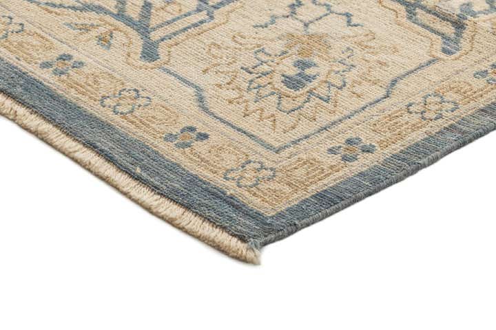 9' 2 x 12' 2 Hand Knotted Oushak Rug