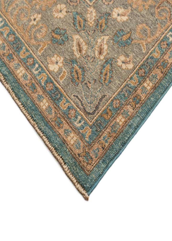 8' 10 x 12' 4 Hand Knotted Oushak Rug