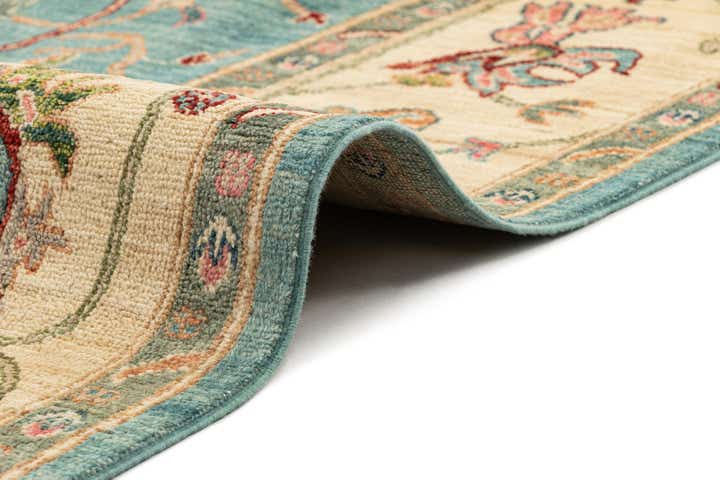 7' 10 x 9' 9 Hand Knotted Oushak Rug