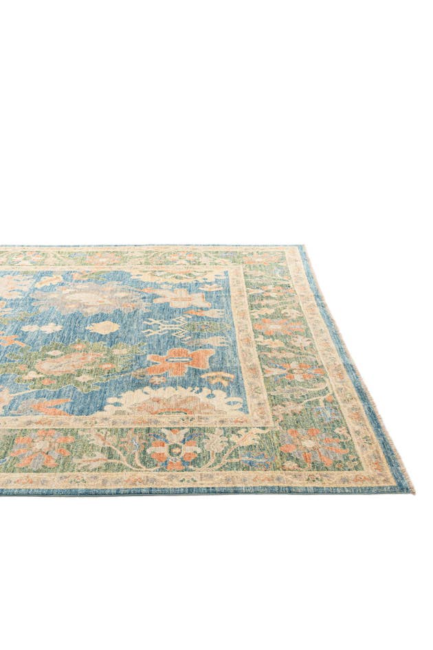 Detail image of 8' x 10' 2 Hand Knotted Oushak Wool Rug