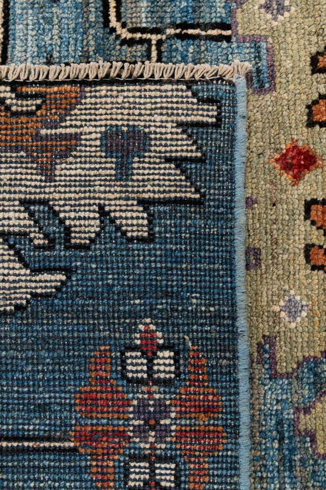 8' 3 x 10' 1 Hand Knotted Oushak Wool Rug