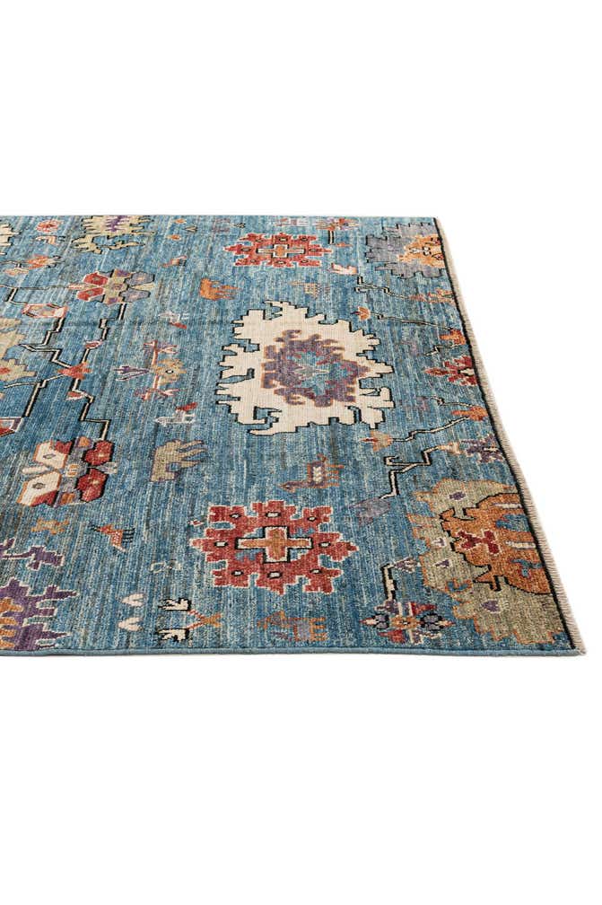 8' 3 x 10' 1 Hand Knotted Oushak Wool Rug