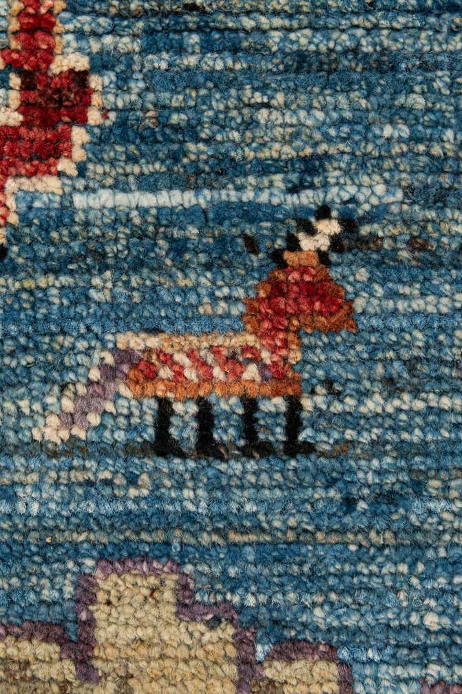 8' 3 x 10' 1 Hand Knotted Oushak Wool Rug