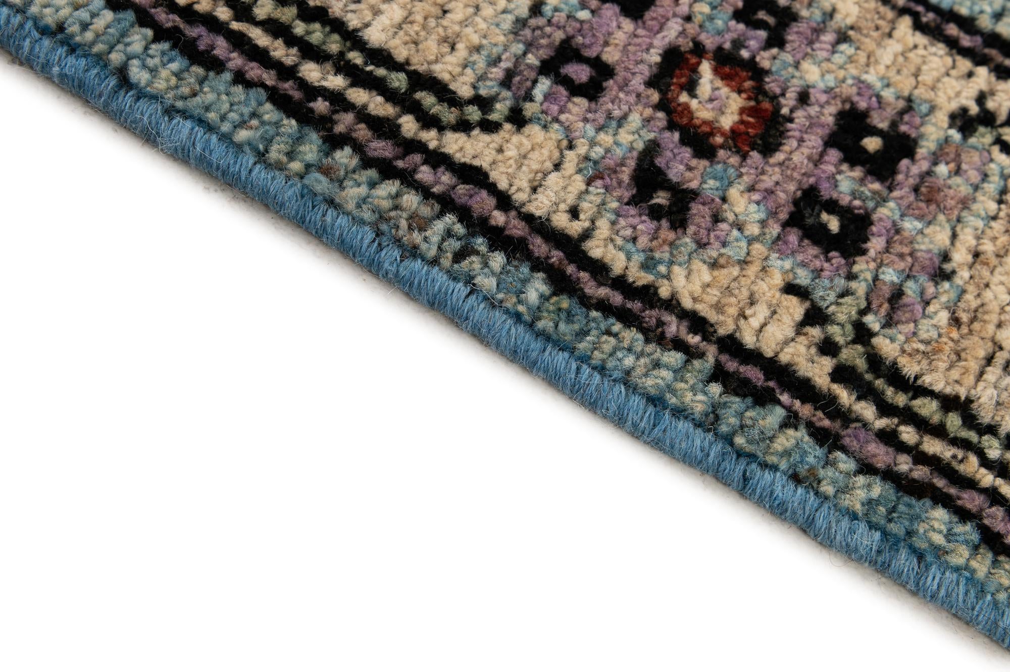 10' 3 x 13' 9 Hand Knotted Oushak Wool Rug