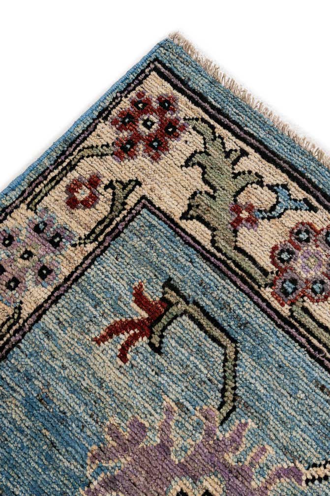 10' 3 x 13' 9 Hand Knotted Oushak Wool Rug