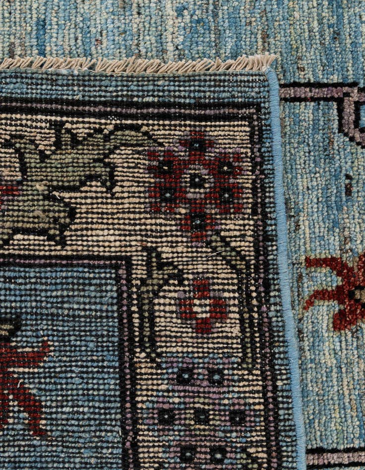 Detail image of 10' 3 x 13' 9  Hand Knotted Oushak Wool Rug