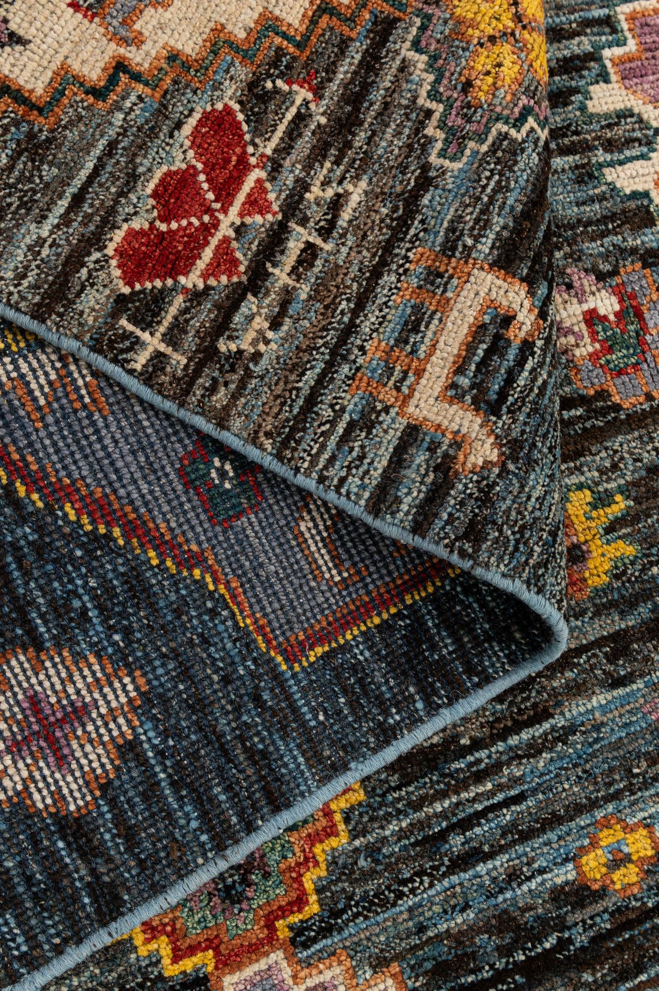 10' 7 x 13' 11 Hand Knotted Oushak Wool Rug