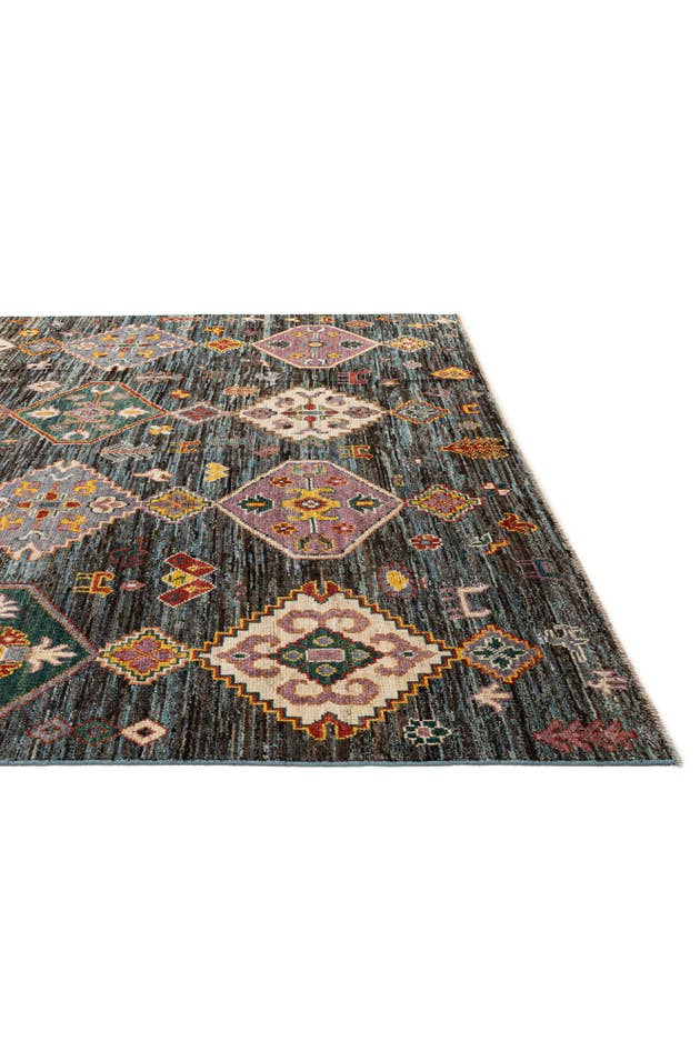 Detail image of 10' 7 x 13' 11 Hand Knotted Oushak Wool Rug