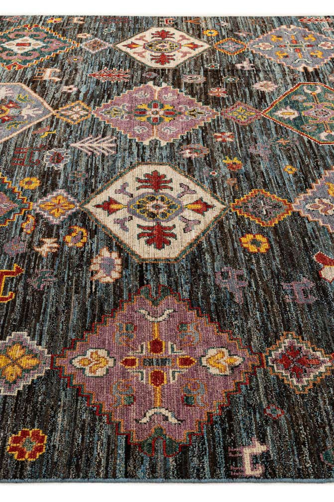 10' 7 x 13' 11 Hand Knotted Oushak Wool Rug
