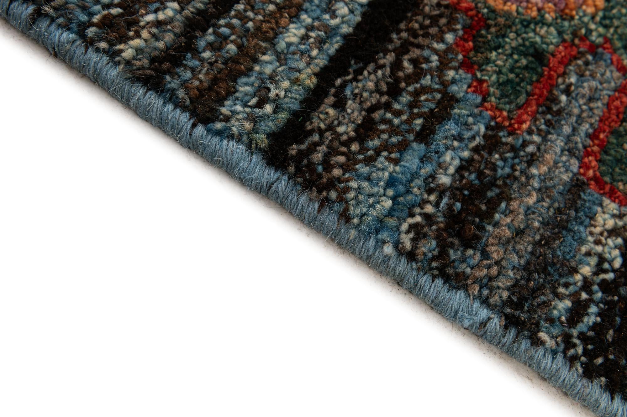 10' 7 x 13' 11 Hand Knotted Oushak Wool Rug