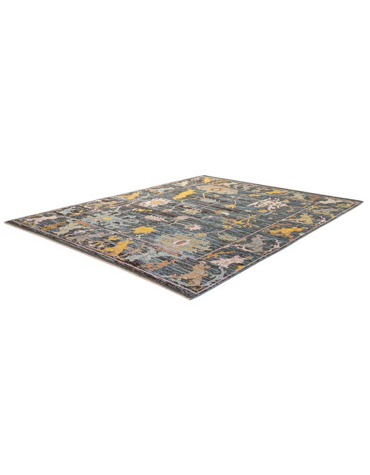 Detail image of 10' 7 x 14' 1 Hand Knotted Oushak Wool Rug