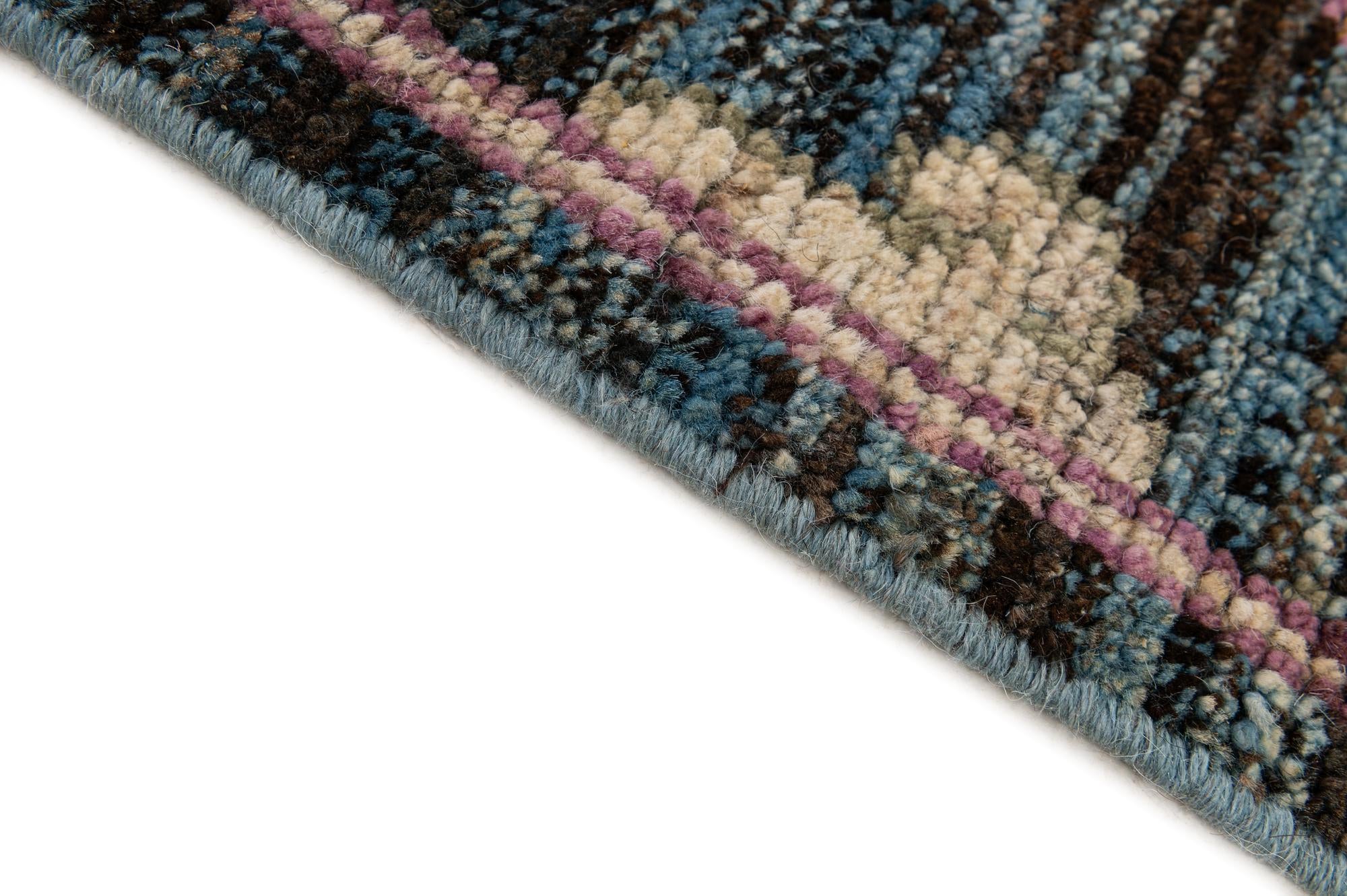 10' 7 x 14' 1 Hand Knotted Oushak Wool Rug
