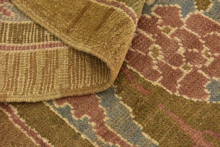 10' 5 x 15' 7 Hand Knotted Oushak Wool Rug