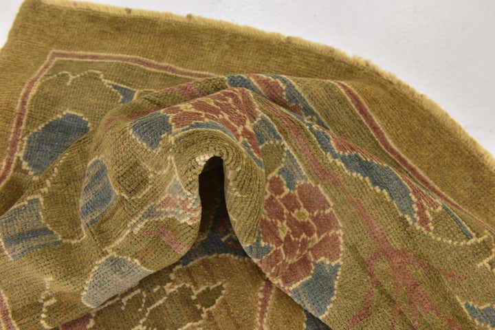 10' 5 x 15' 7 Hand Knotted Oushak Wool Rug