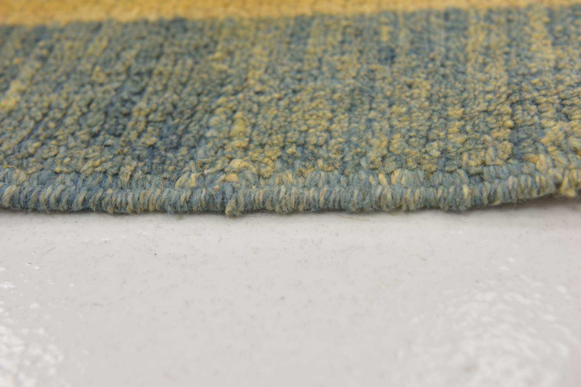 10' 2 x 14' 3 Hand Knotted Oushak Wool Rug