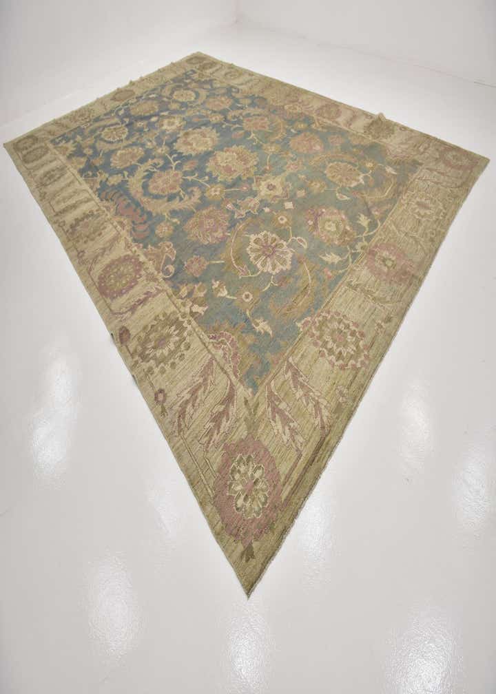 12' 9 x 18' 8 Hand Knotted Oushak Rug