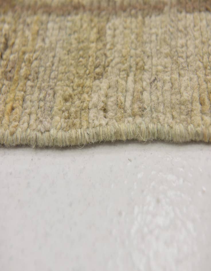 Detail image of 12' 9 x 18' 8 Hand Knotted Oushak Rug