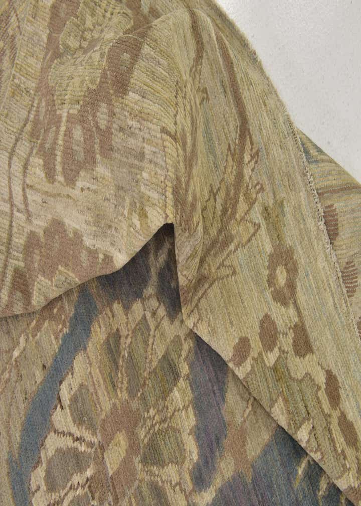 12' 9 x 18' 8 Hand Knotted Oushak Rug