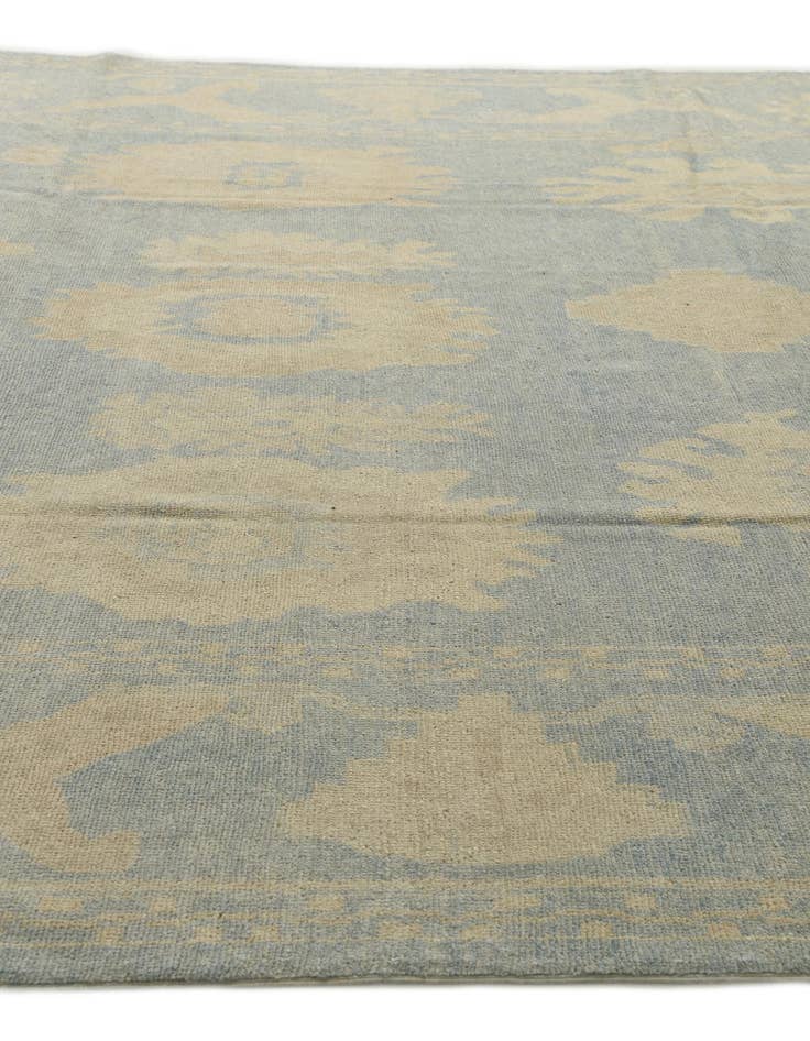 Detail image of 9' x 11' 1 Hand Knotted Oushak Wool Rug