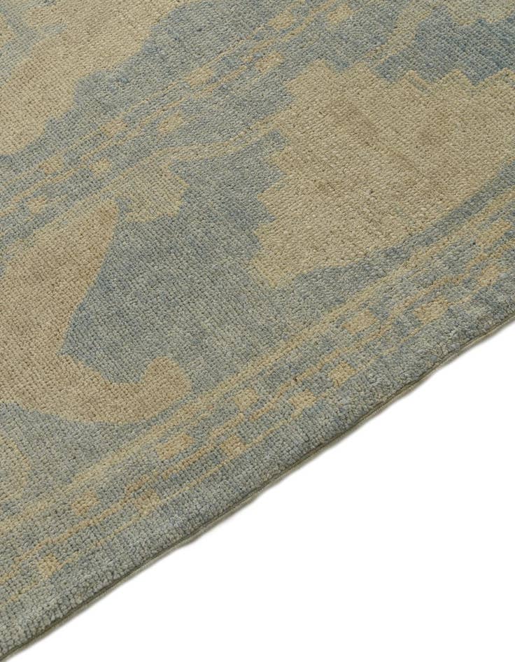 Detail image of 9' x 11' 1 Hand Knotted Oushak Wool Rug