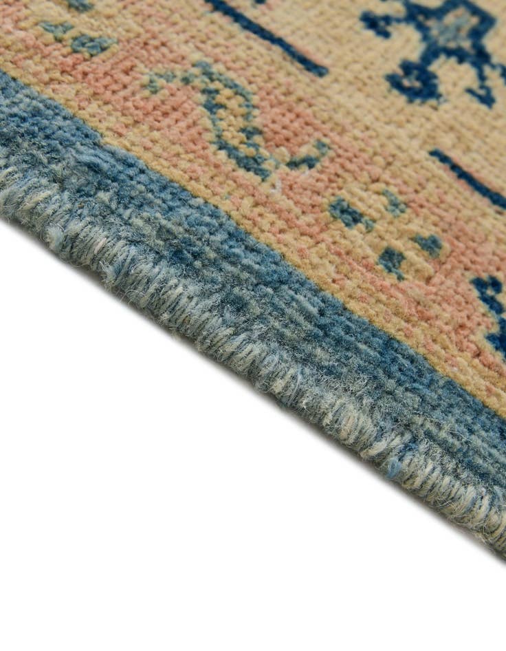 Detail image of 5' 2 x 7' 10  Hand Knotted Oushak Wool Rug