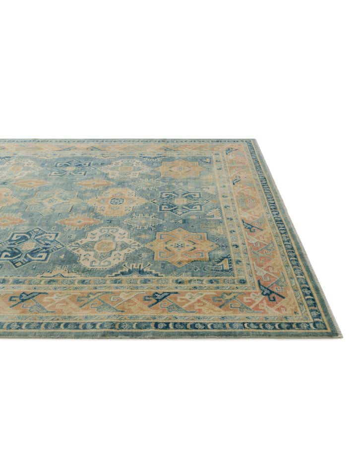 8' 3 x 9' 11 Oushak Wool Rug