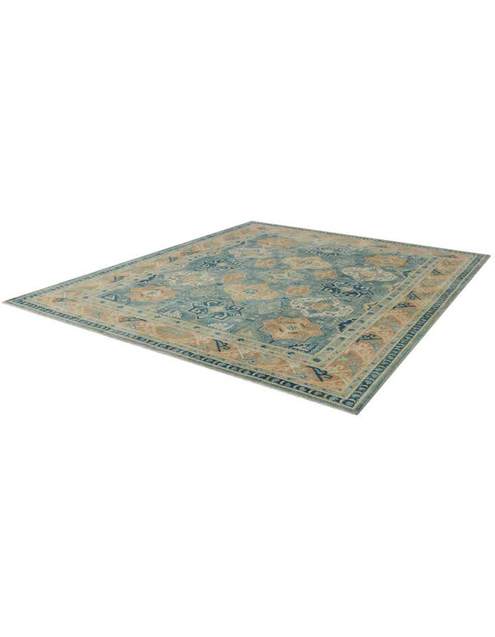 8' 3 x 9' 11 Oushak Wool Rug