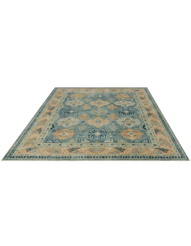 Detail image of 8' 3 x 9' 11 Oushak Wool Rug