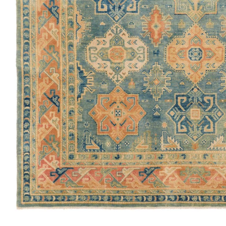 Detail image of 8' 3 x 9' 11 Oushak Wool Rug