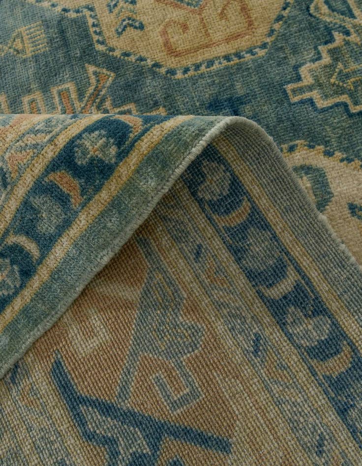 Detail image of 8' 3 x 9' 11 Oushak Wool Rug