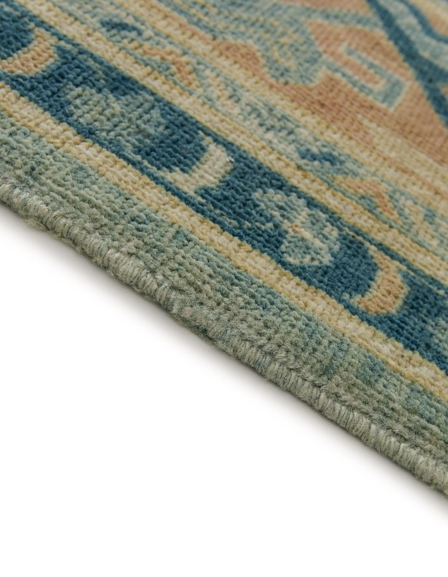 8' 3 x 9' 11 Oushak Wool Rug
