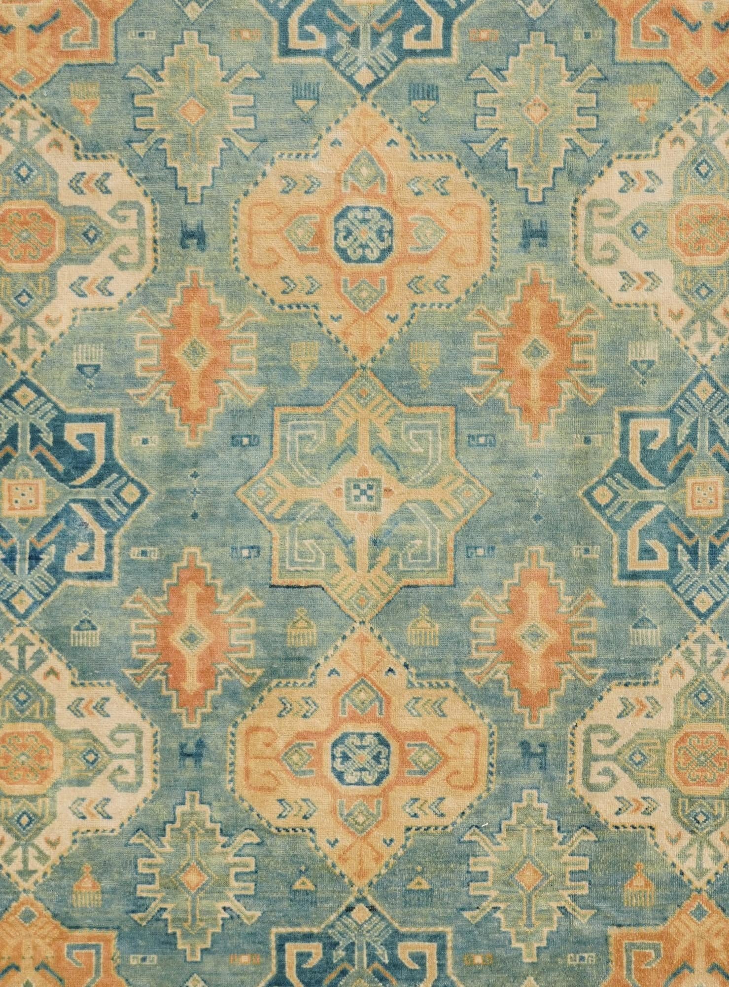 8' 3 x 9' 11 Oushak Wool Rug