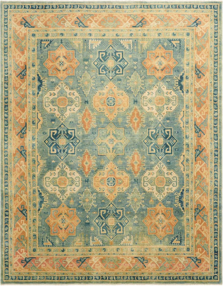 Detail image of 8' 3 x 9' 11 Oushak Wool Rug