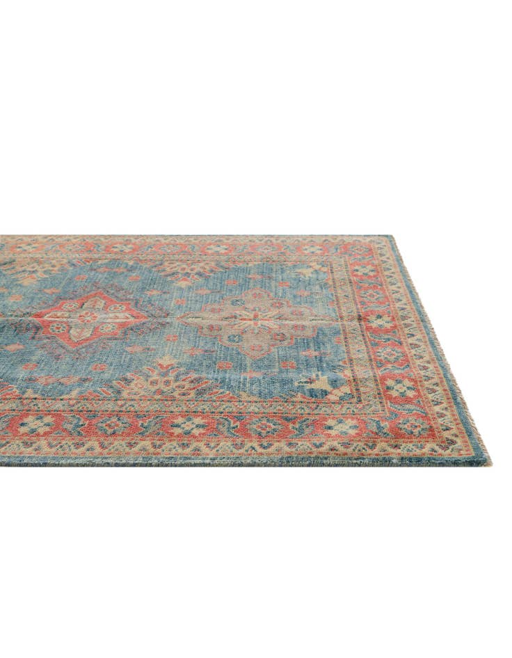 Detail image of 3' 3 x 4' 8 Hand Knotted Oushak Wool Rug