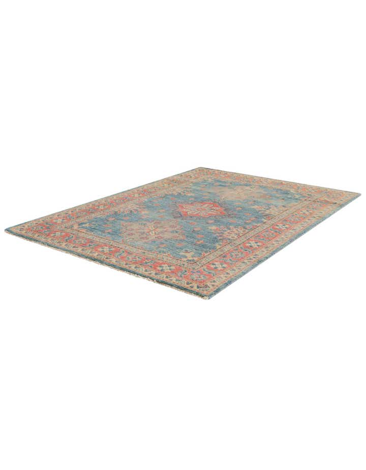 3' 3 x 4' 8 Hand Knotted Oushak Wool Rug