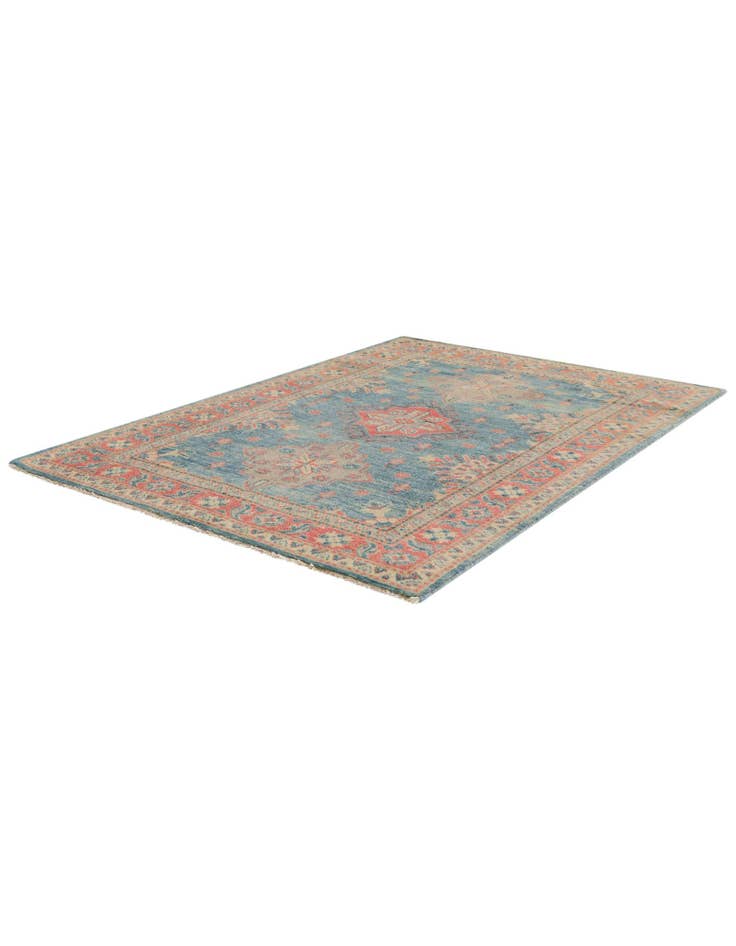 Detail image of 3' 3 x 4' 8 Hand Knotted Oushak Wool Rug