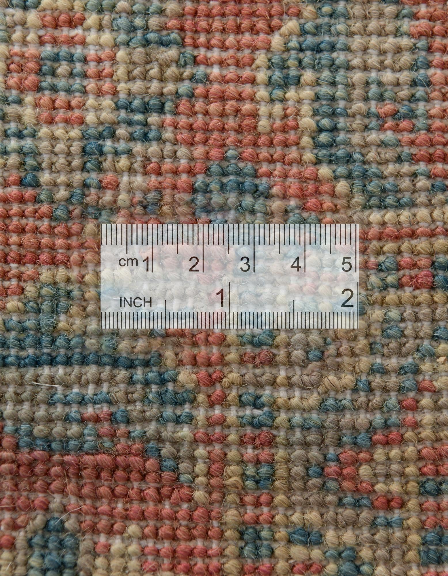 3' 3 x 4' 8 Hand Knotted Oushak Wool Rug