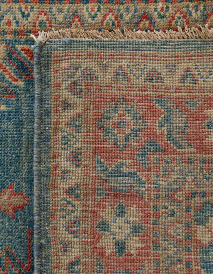 Detail image of 3' 3 x 4' 8 Hand Knotted Oushak Wool Rug