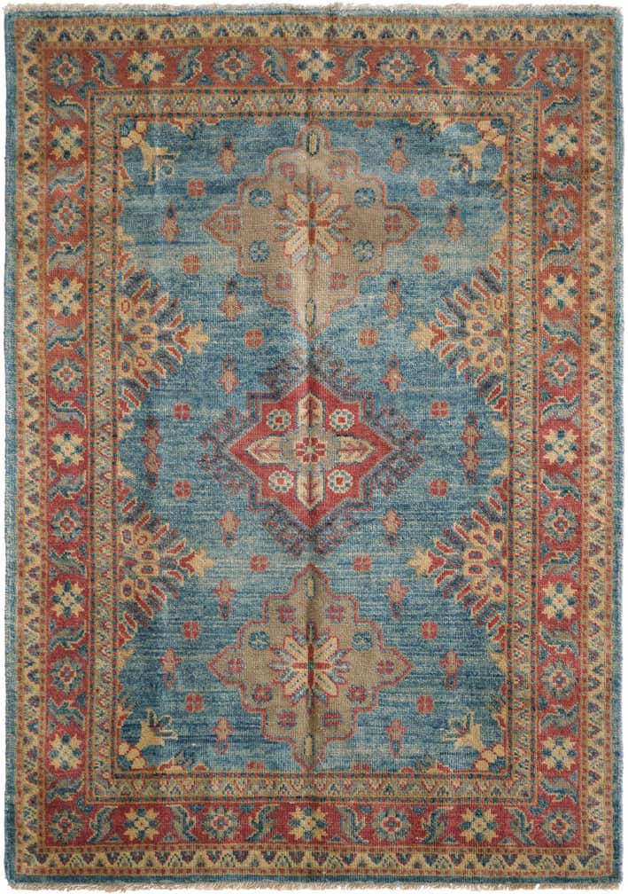 3' 3 x 4' 8 Hand Knotted Oushak Wool Rug