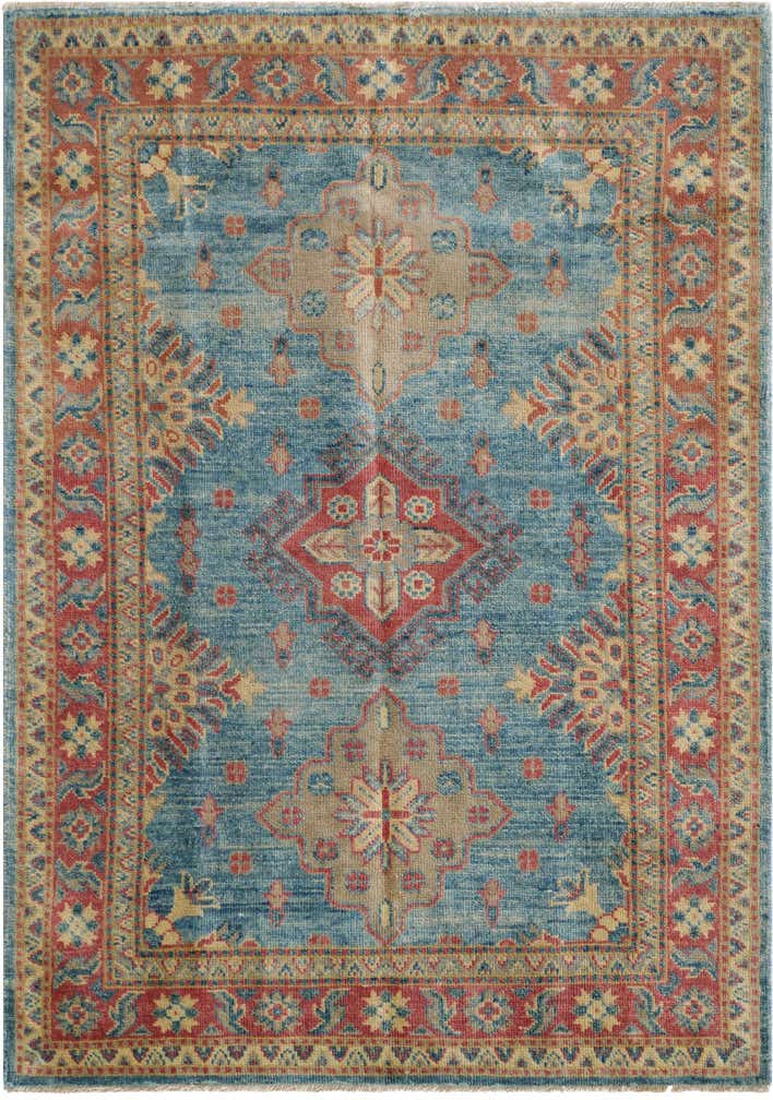 3' 3 x 4' 8 Hand Knotted Oushak Wool Rug