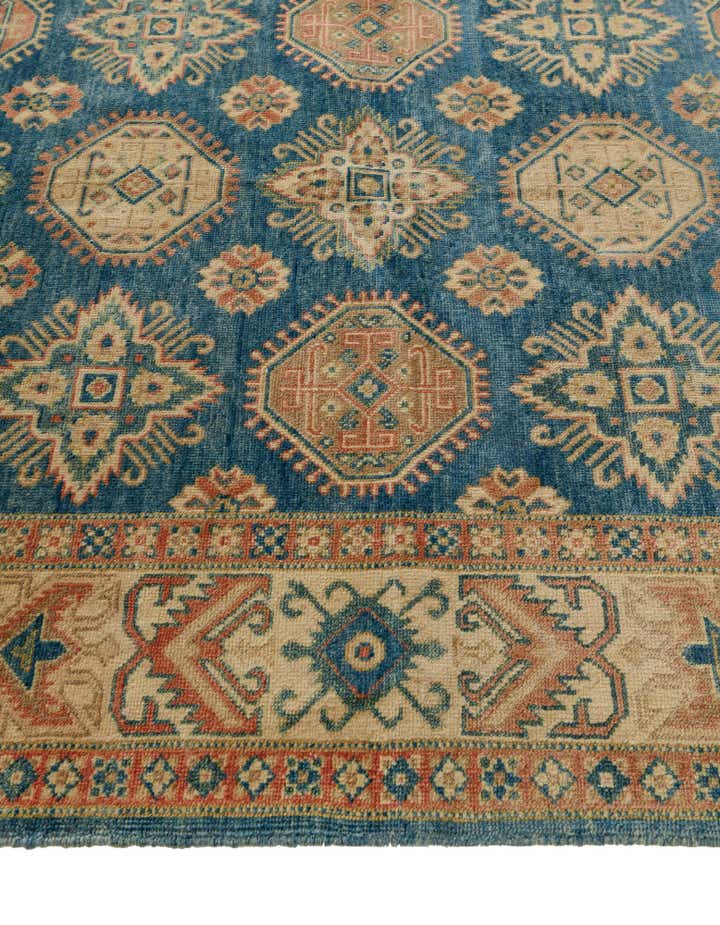 4' 11 x 6' 6 Hand Knotted Oushak Wool Rug