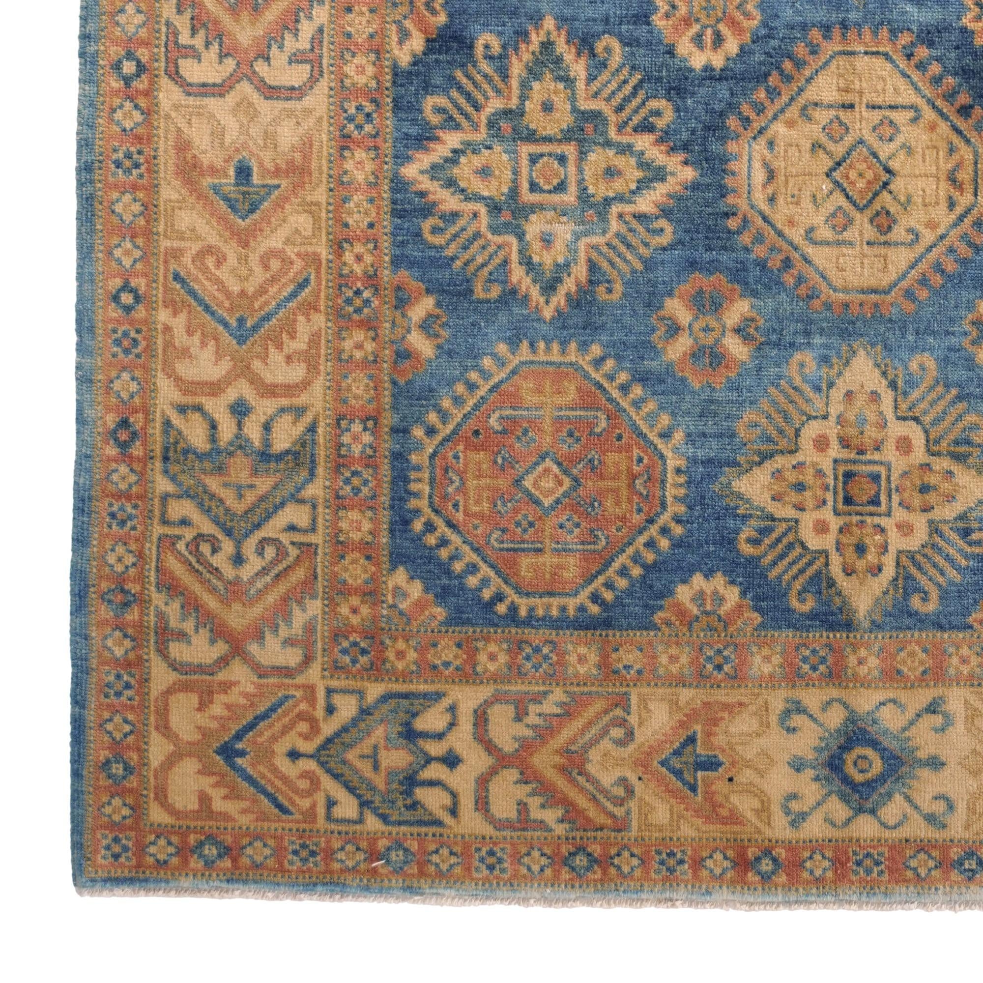 4' 11 x 6' 6 Hand Knotted Oushak Wool Rug