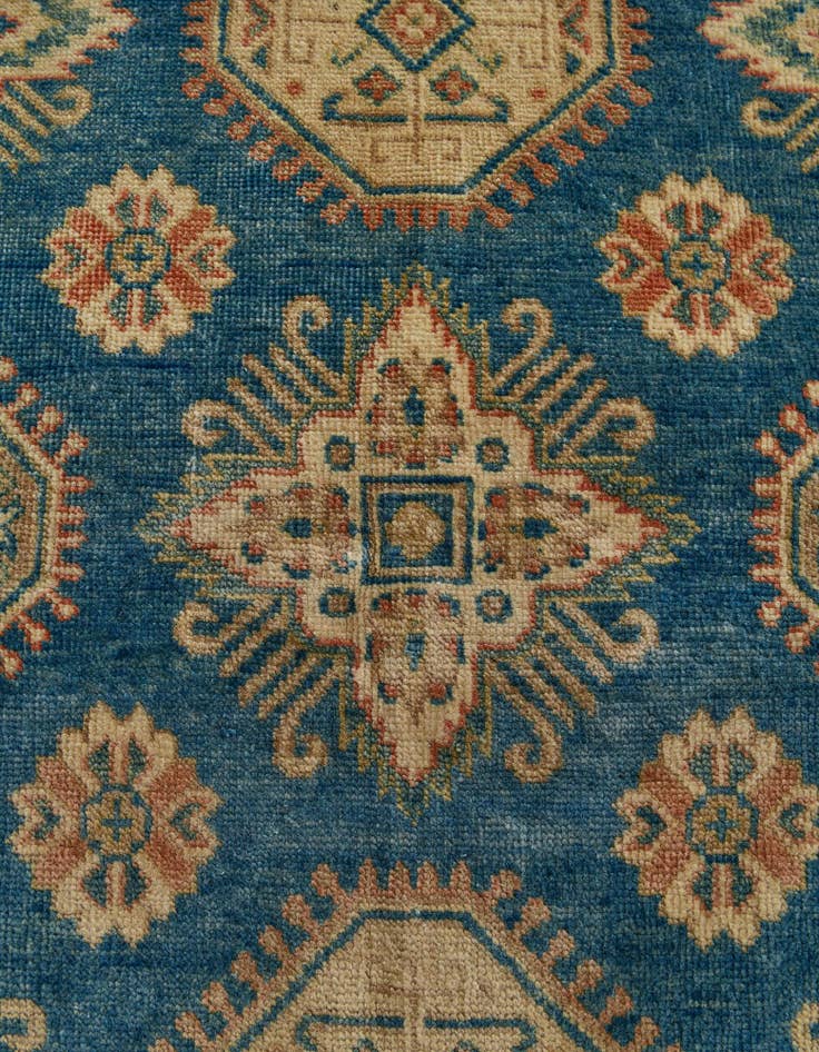 Detail image of 4' 11 x 6' 6 Hand Knotted Oushak Wool Rug
